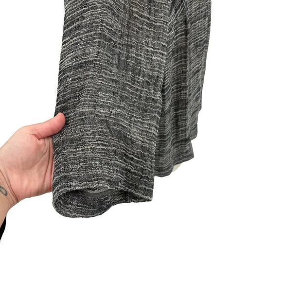 Eileen Fisher Linen Blend Open Front Lightweight Cardigan Plus‎ Size 2X - Picture 4 of 12